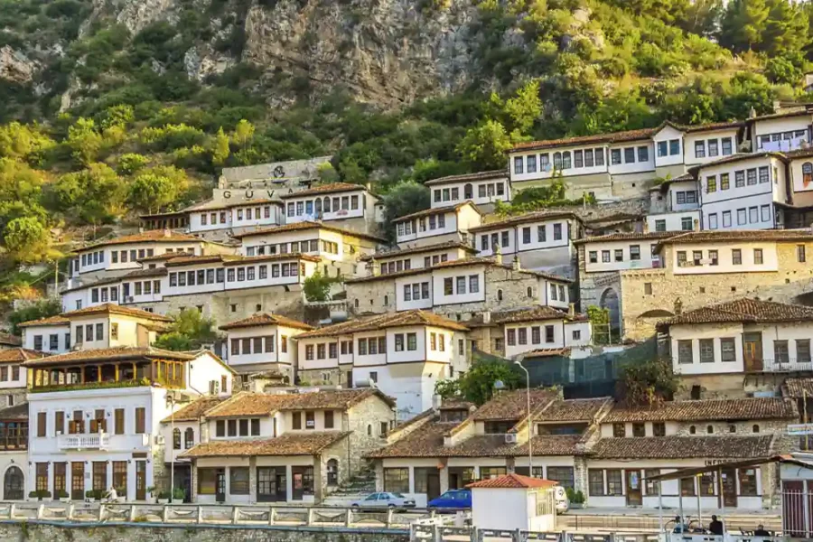 From Tirana: Berat City UNESCO Heritage and Belshi Lake Tour