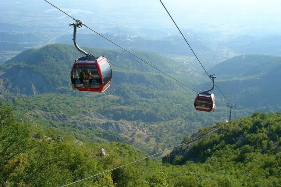 Dajti Cable Car and Shengjergj Waterfall Day Trip