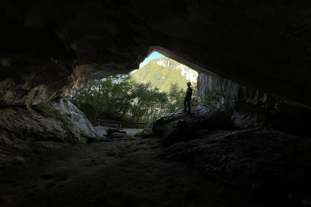 Pellumbas cave and Petrela Castle
