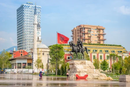 Skanderbeg Square: The Heart of Tirana, Albania