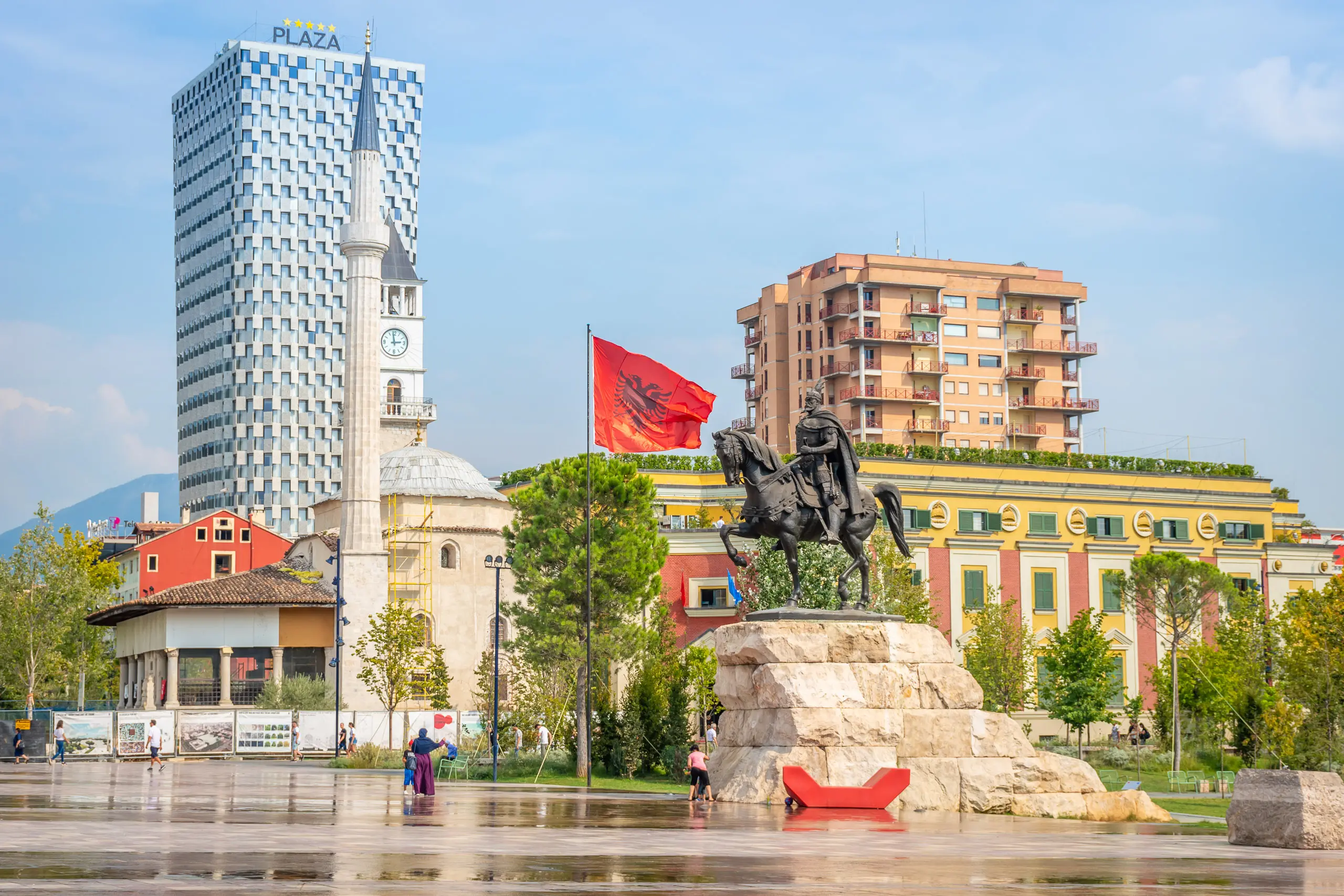 Skanderbeg Square: The Heart of Tirana, Albania