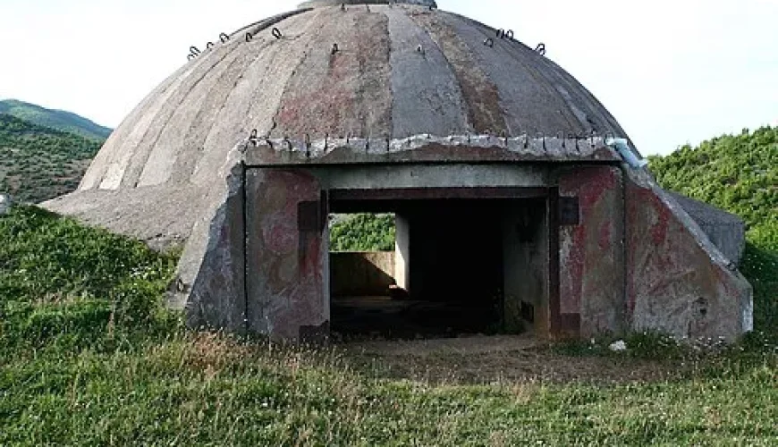 Bunkers in Albania