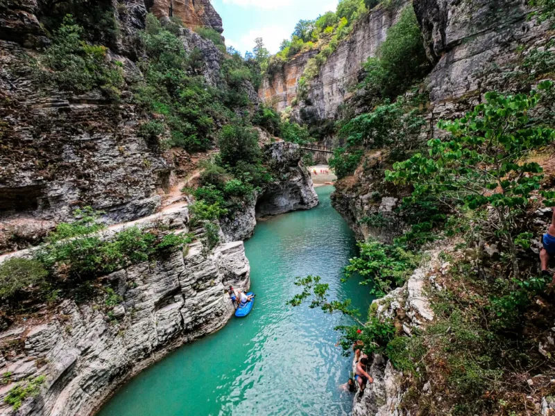 Canyons in Albania