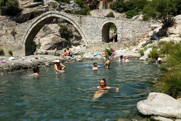 Hot springs Albania