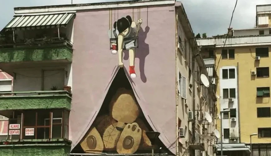 Tirana street art